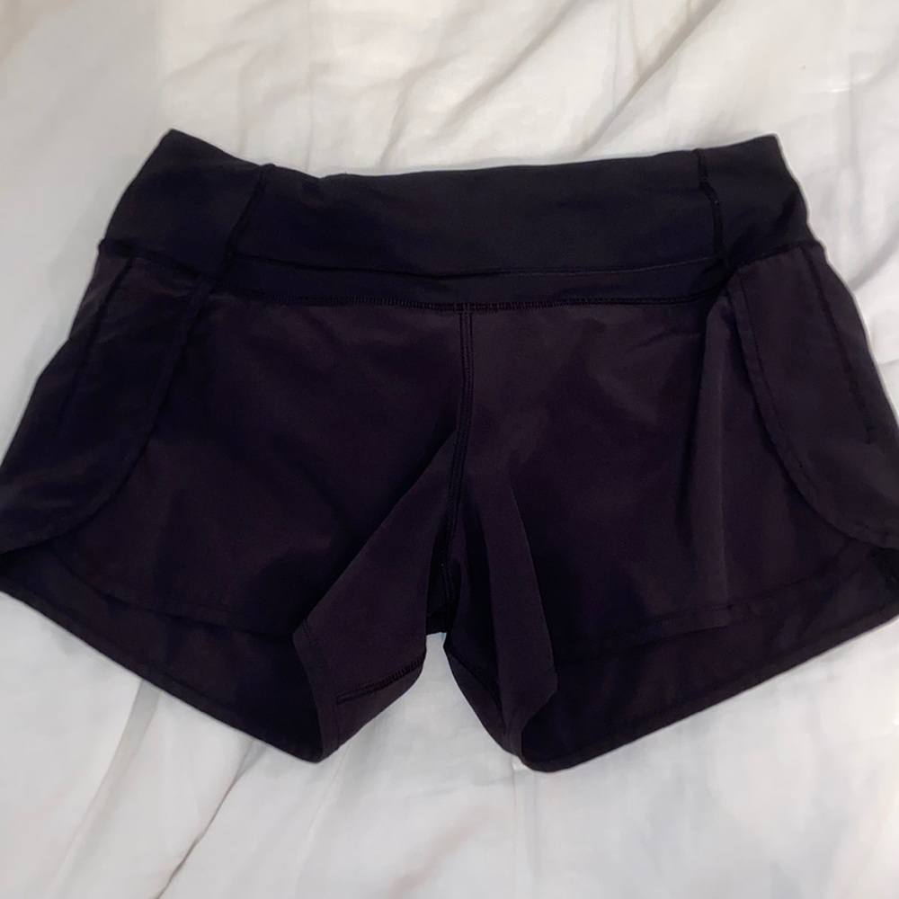 Lululemon speed up shorts (4in size 6)